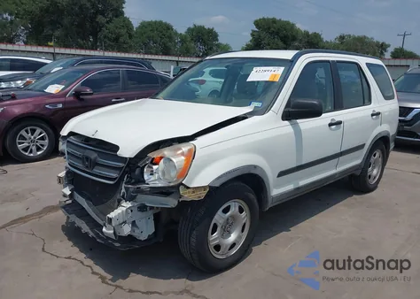 2005 Honda Cr-V Lx из США, поврежденный, VIN JHLRD68555C017996